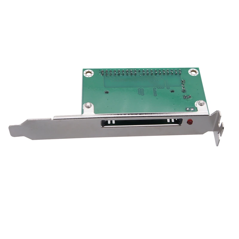 Tarjeta Flash compacta CF de 39/40 pines a IDE, Adaptador convertidor de 3,5 ", soporte PCI, Panel trasero, tarjeta de expansión CF a IDE