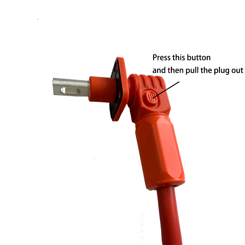 120A 200A energy storage cable Battery parallel connection plug with cable waterproof and pressure resistant 1000V