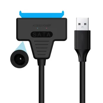 อะแดปเตอร์3.0 SATA รองรับ22 PIN 2.5,3.5 lnche External HDD SSD ฮาร์ดดิสก์คอมพิวเตอร์เชื่อมต่อแข็งขนาดพอดีไดรฟ์