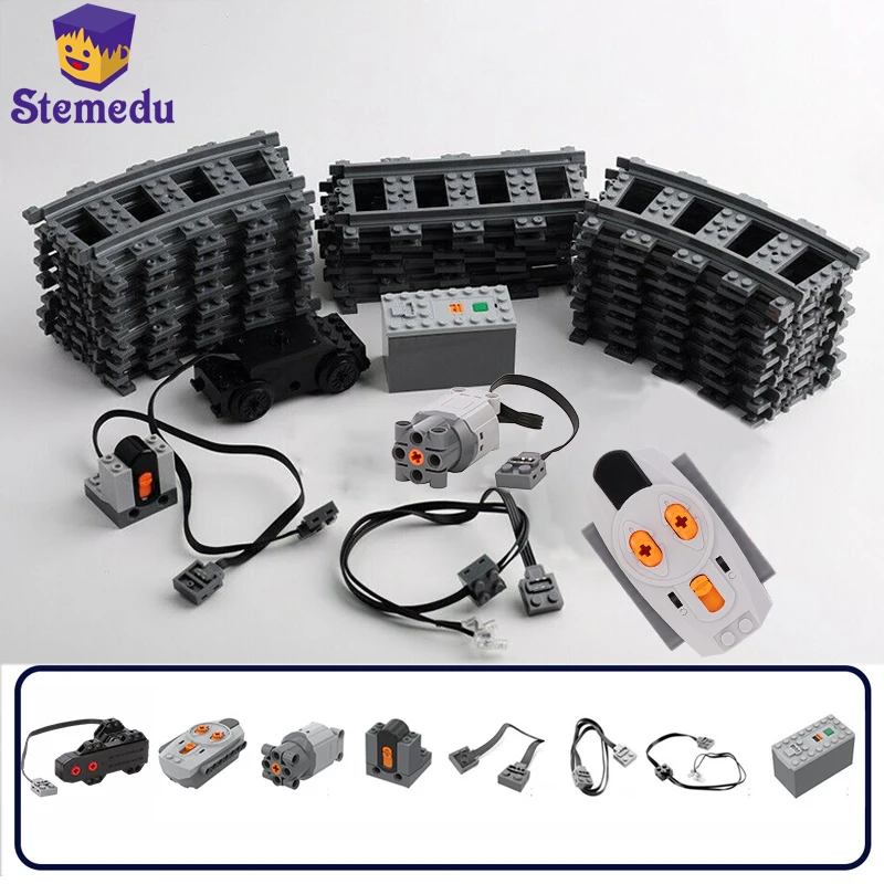 

Technology Parts Compatible For Multi Power Functions Tool Servo Ir Remote Receiver Blocks Train Electric Motor PF Model Kits