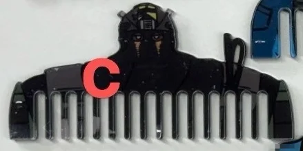 2025 新しい COD コール オブ デューティ ゴースト キオスク キーang nikto 抽象コスプレ アクリル コーム