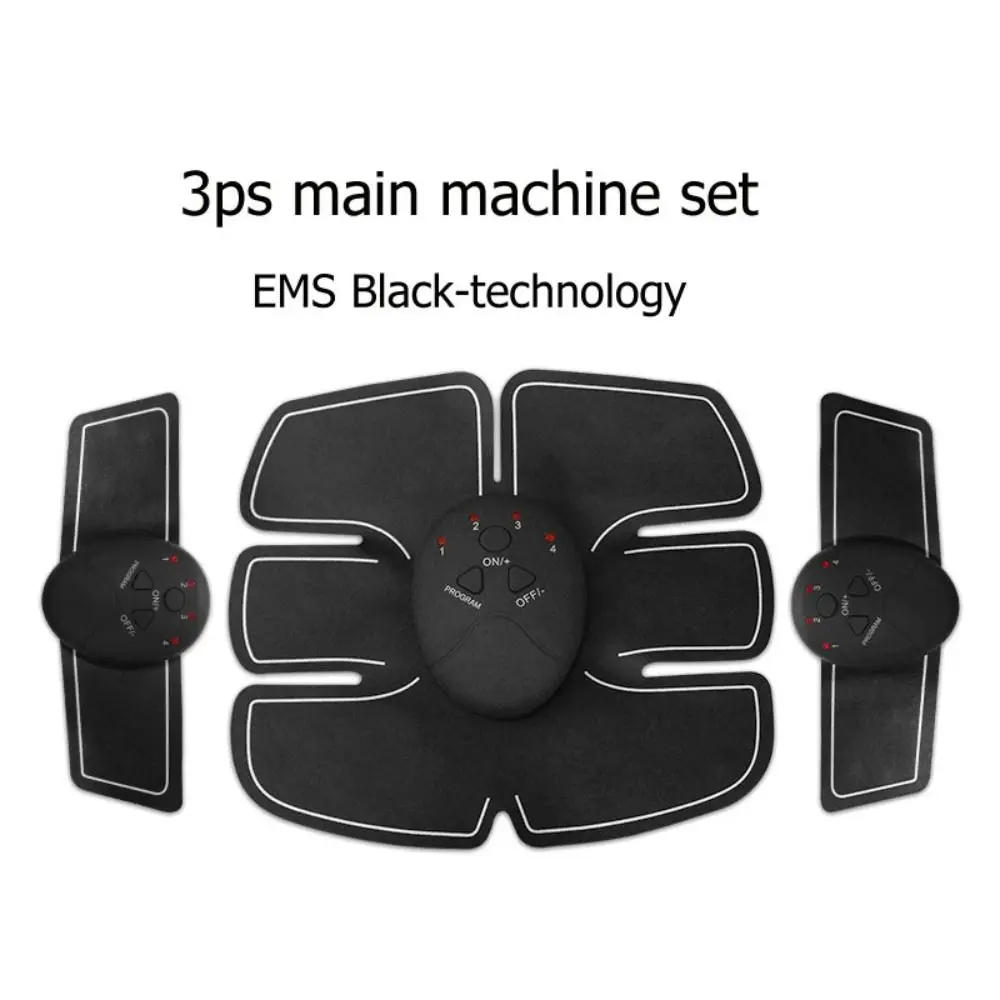 Gym Equipment Gel Pads Arm Abdomen Trainer Fitness Abdominal Trainer Hip Muscle Stimulator Massager EMS Muscle Stimulator