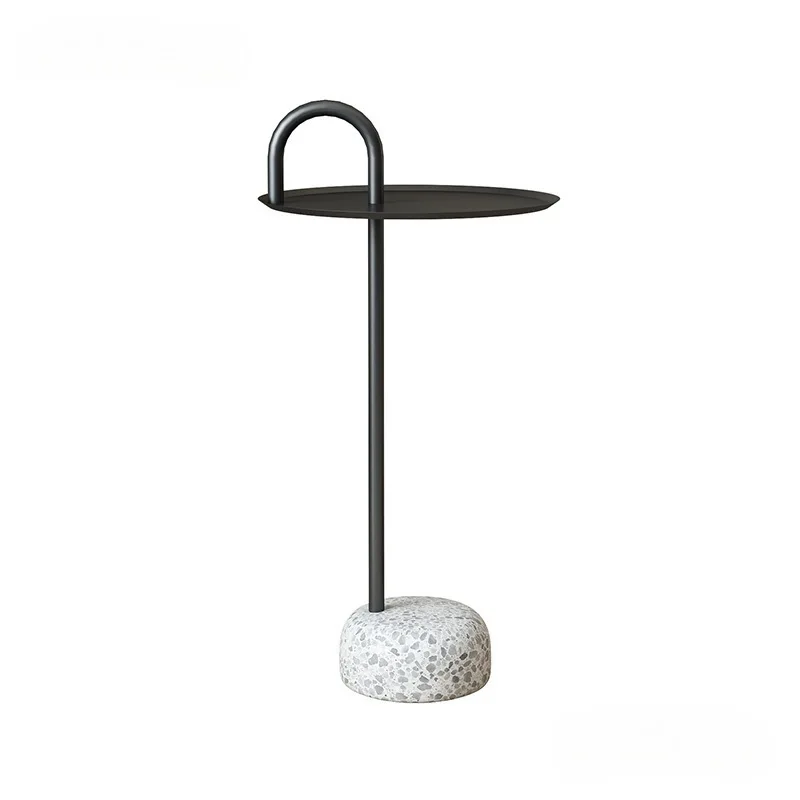 

Modern light luxury edge few living room sofa corner few storage small coffee table Nordic bedroom balcony