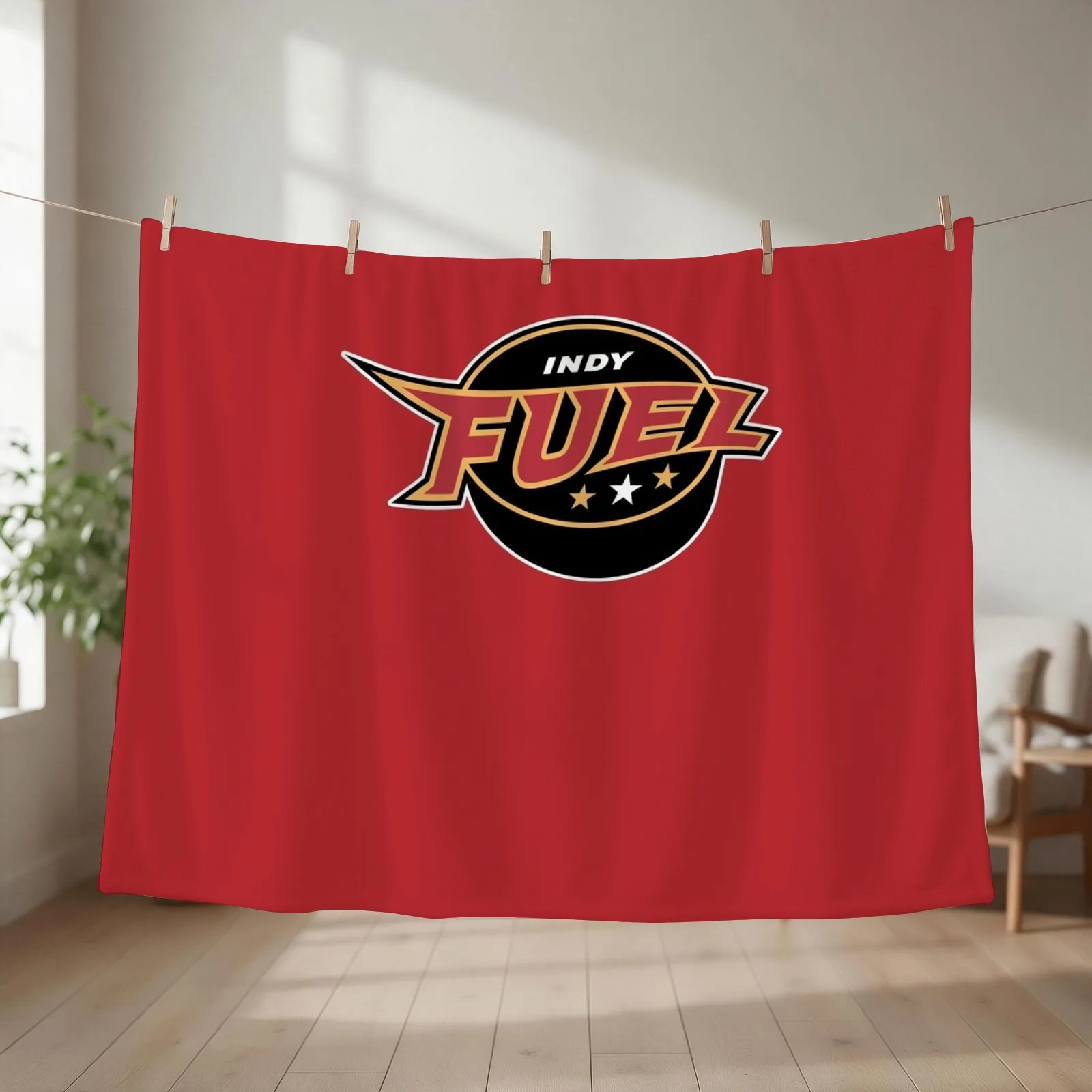 Indy Fuel Throw Blanket couch cozy soft plush fuzzy picnic outdoor blanket