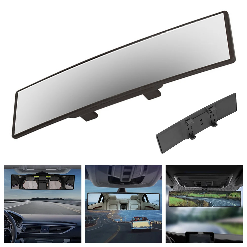 Rearview Mirror Anti-glare Wide-angle Rearview Curved Mirror Reversing Auxiliary Mirror Rear View Mirrors Wide Angle Clip On