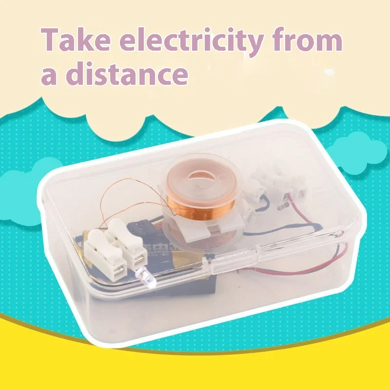 

Electromagnetic Experiment with Space Separation and Electricity Extraction DIY Technology Elementary School Electrical Science