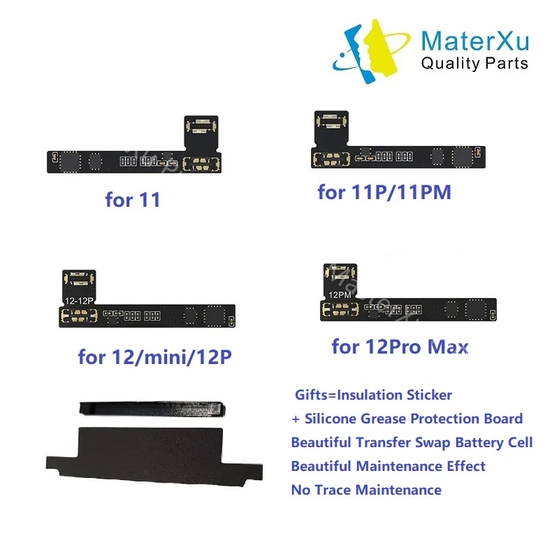 JC V1S V1SE batteria Flex Cable Board Tag PRO 1000S riparazione programmatore per iPhone XR XS Max 11 12 13 errore di salute rimozione del messaggio