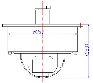 Mini caméra dôme OEM ODM en acier inoxydable 304 316L, montage mural grand Angle, IP68 CNEx, Zoom 2MP 4MP, Support personnalisé