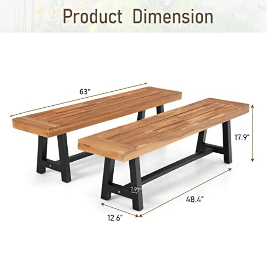 Outdoor Garden Bench 63