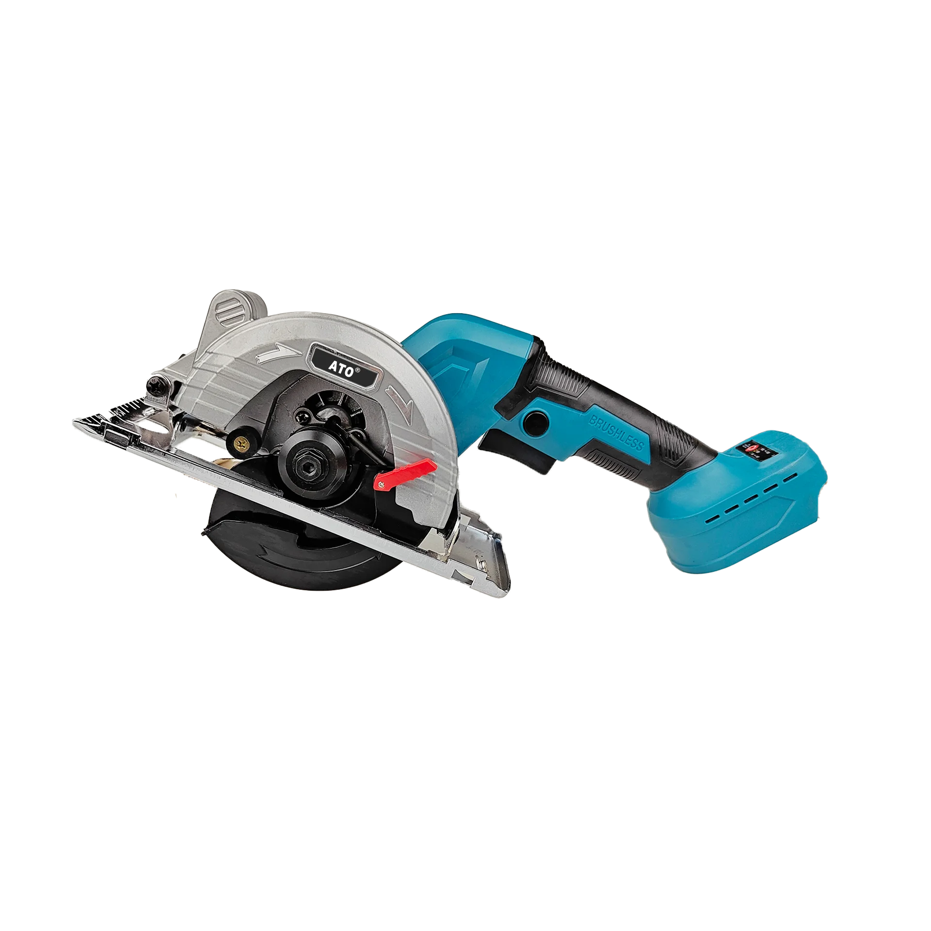 ATO Cordless Single-hand Circular Saw 125mm Multifunctional Cutting Tool Handheld Electric Circular Saw for Makita 18V Battery