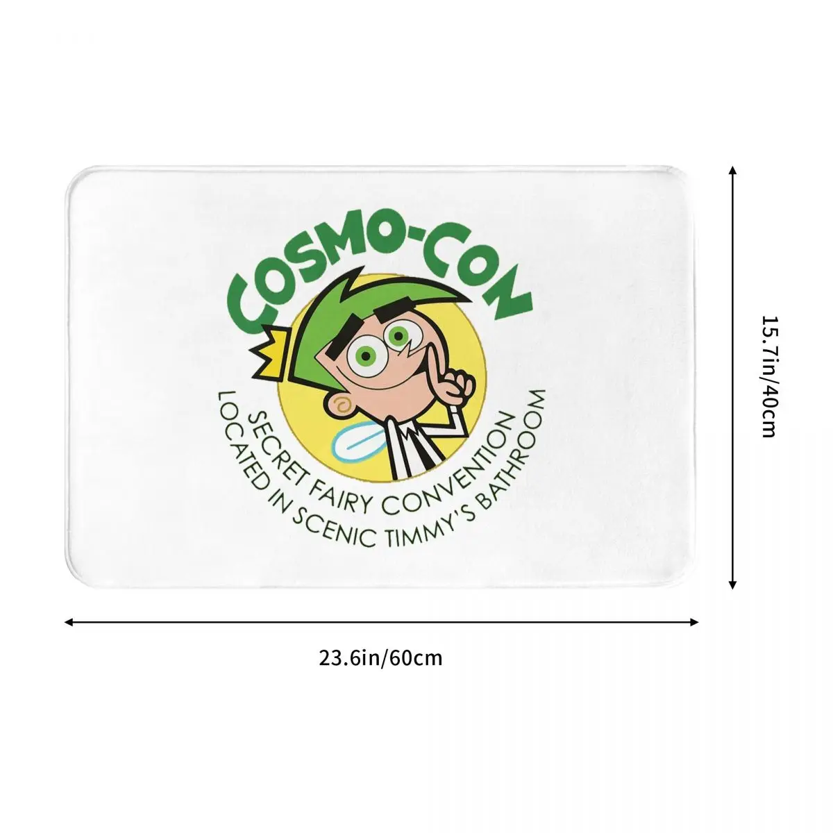 Fairly Oddparents Cosmo Doormat Antiwear Carpet Rug Kitchen Entrance Home Floor Mat for Bedroom Footpad Mats