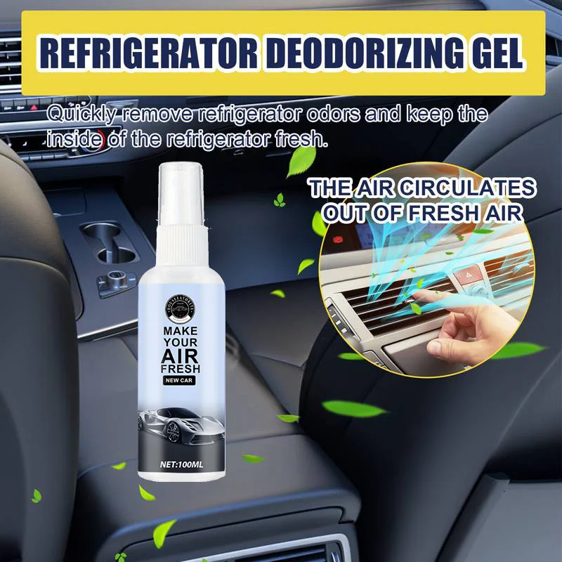 Car Smell Spray Car Deodorizer Spray Effective Car Purifying Supplies For Fresh Smell For Car Leather Or Fabric Seat Mat Pad