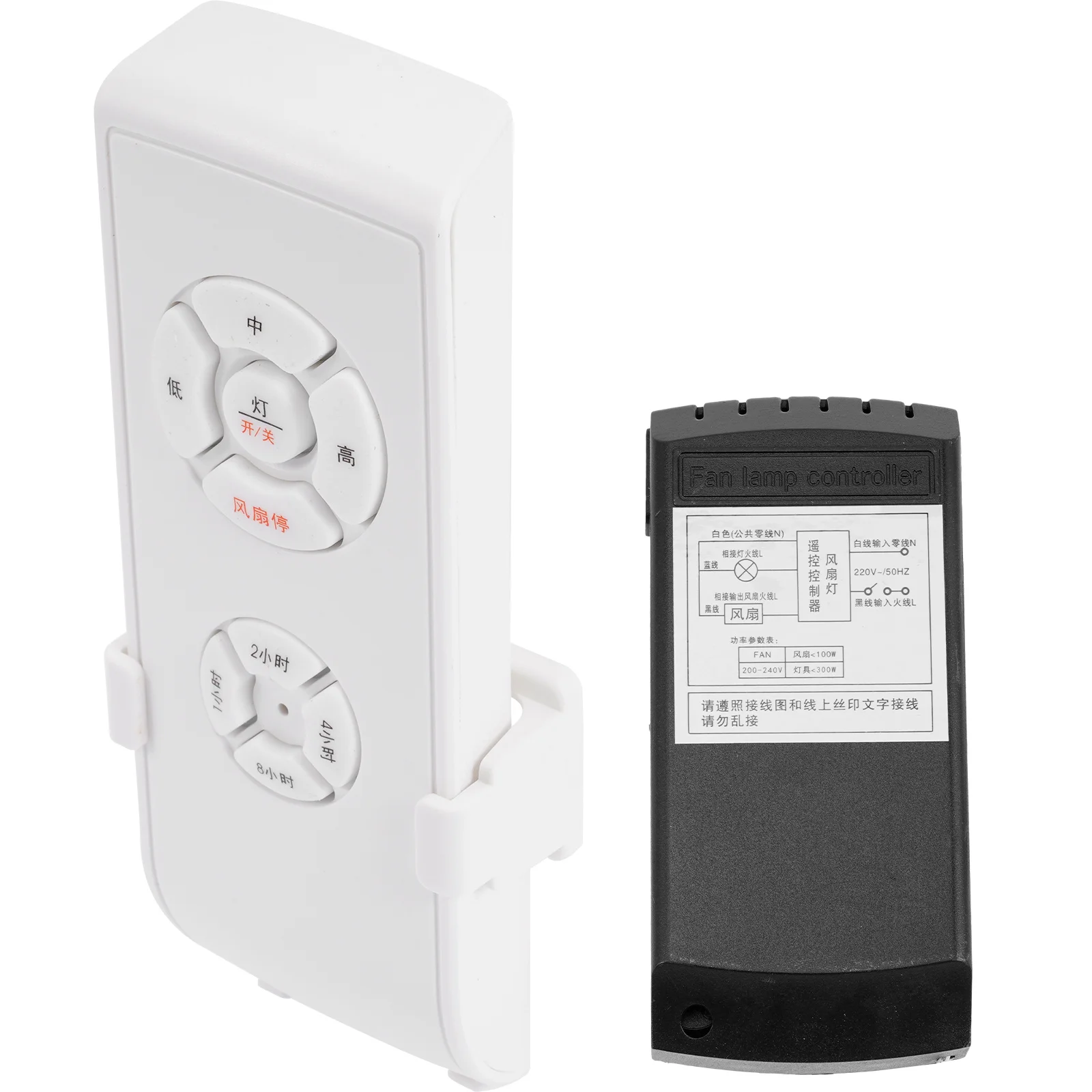 

1Set Ceiling Fan Remote Control Kit Universal Replacement High Sensitivity 360 Degree Directional Sensing Multi- Fan