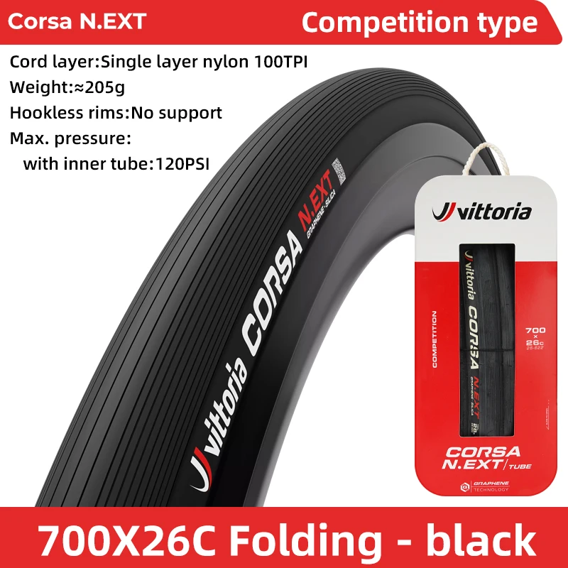 Vittoria Corsa N.EXT 700x26-30C Road Bike Tire