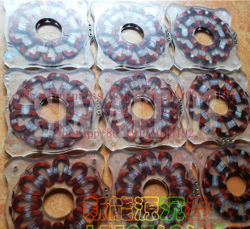 DIY disc coreless generator coil, hollow coil wind power coil