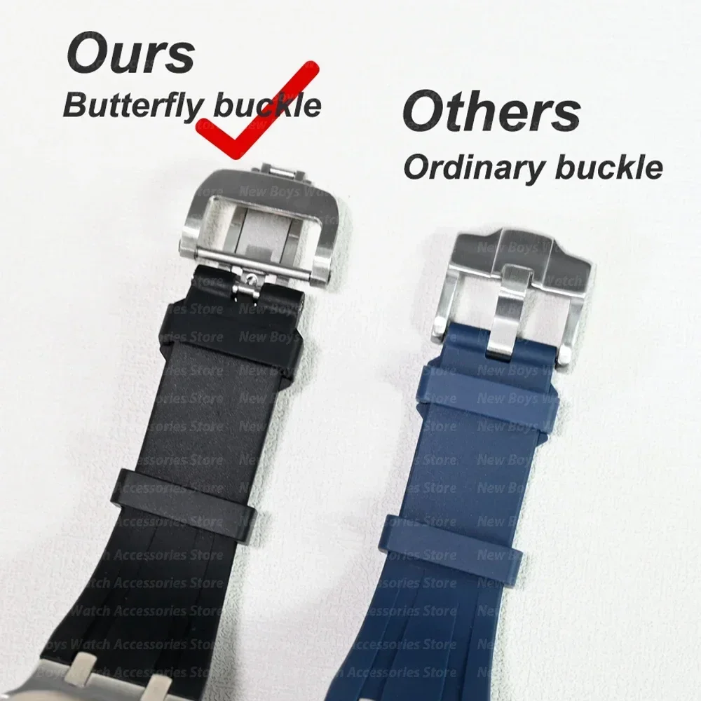 Pulseira esportiva com fecho borboleta para Samsung Galaxy Watch 7 Ultra47mm Capa transparente TPU para GALAXY ULTRA 7 Capa protetora