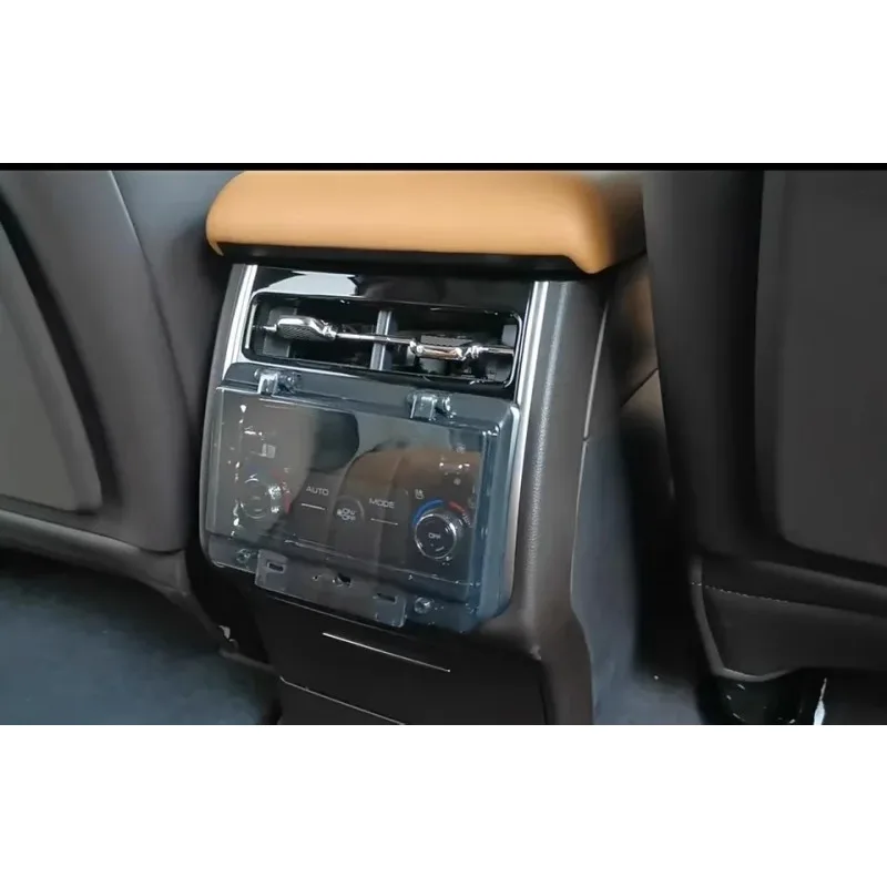 

For GWM TANK 500 Hi4-T Car Rear Air Conditioning Control Panel Anti-kick Cover Modified Switch Anti-touch Cover Upgrade Parts