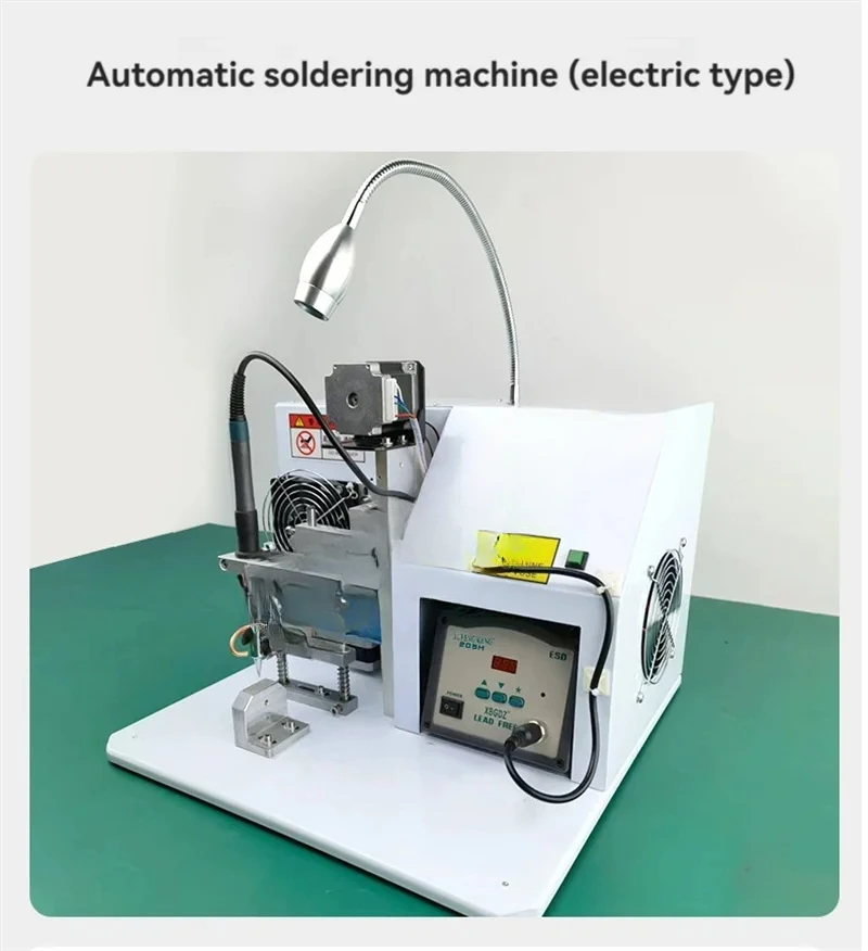 Pneumatic Electric Spot Welder Semi-Automatic High-Precision Foot-Operated Soldering Machine for Wire Bonding Repair Tools