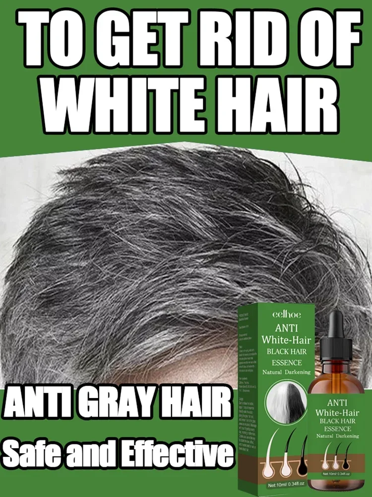 

Anti-Gray Hair and Gray to Natural Color Repair Nourishessence Liquid White hair killer Remove Gray Hair