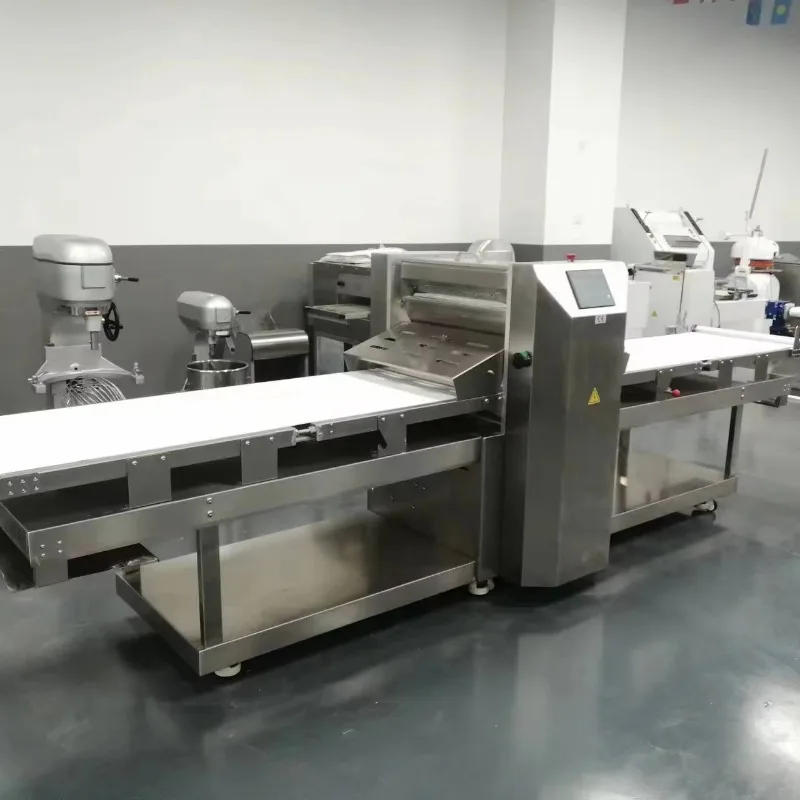 Fully Automatic Puff Pastry Machine, Cutting Machine, Croissant Croissant Production Line  Shanghai Factory Can Export