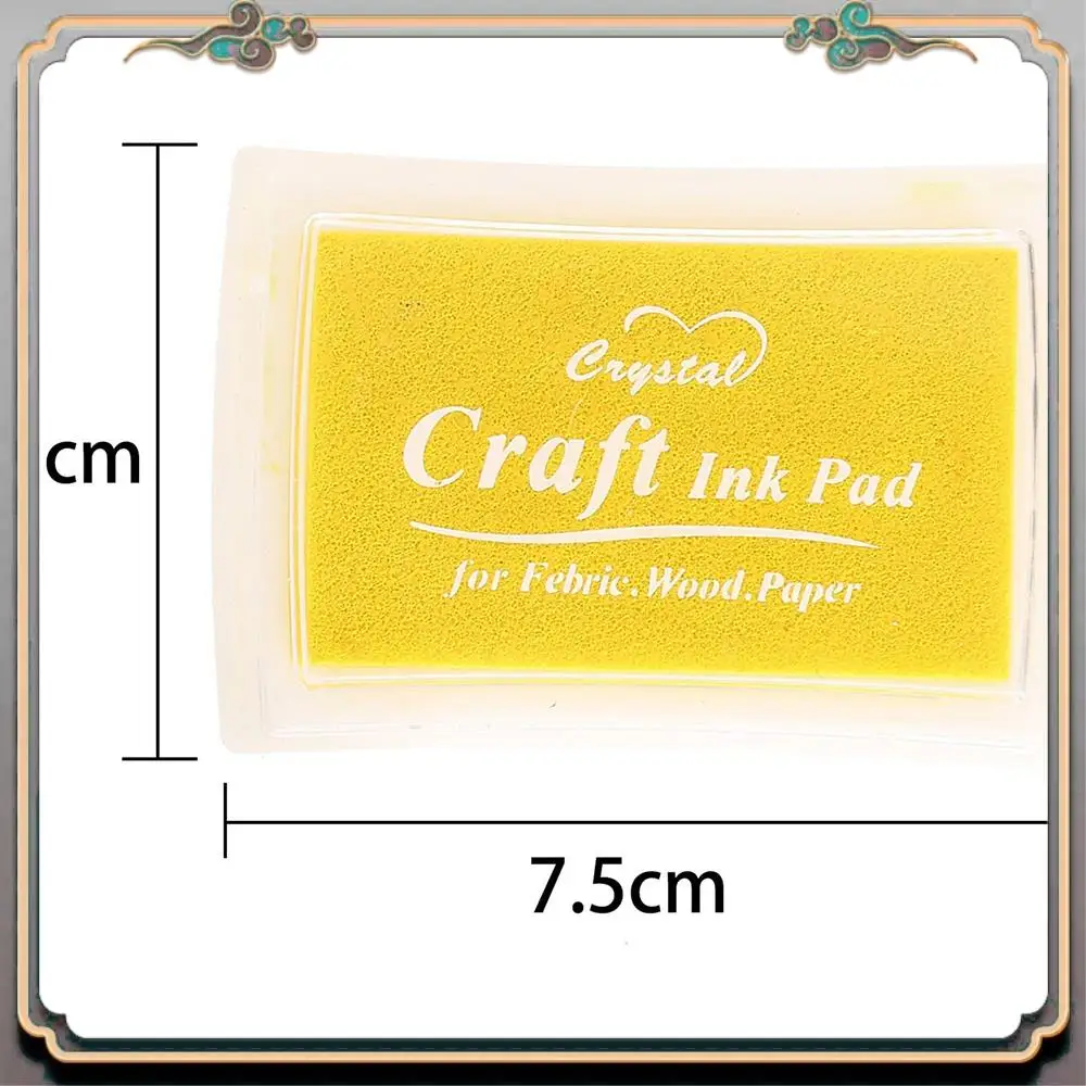 

Durable Craft Ink Pad Stamps Partner Diy Color,16 Color Craft Ink Pad For Stamps, Paper, Wood Fabric