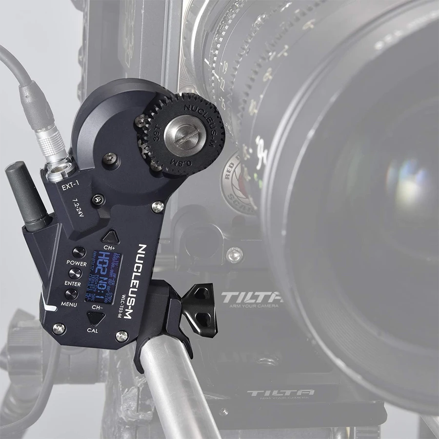 Tilta Nucleus-M Brushless Wireless Follow Focus Motor - High Torque, Low Noise, Compatible with Nucleus-Nano/Moza