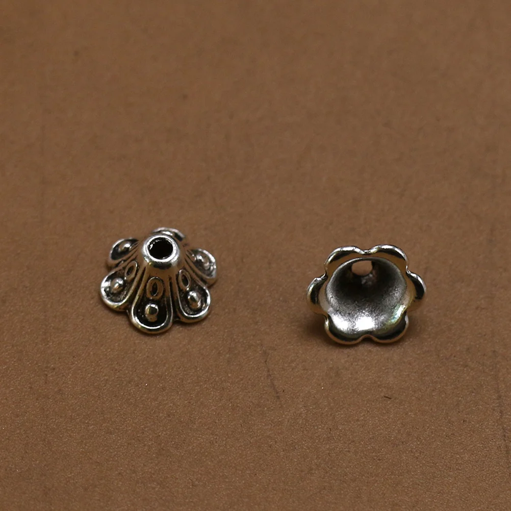 

100Pcs Metal Charms for DIY Jewelry Making Craft Pendants Set with Holes for Necklace Bracelet Earring Decorative Beads