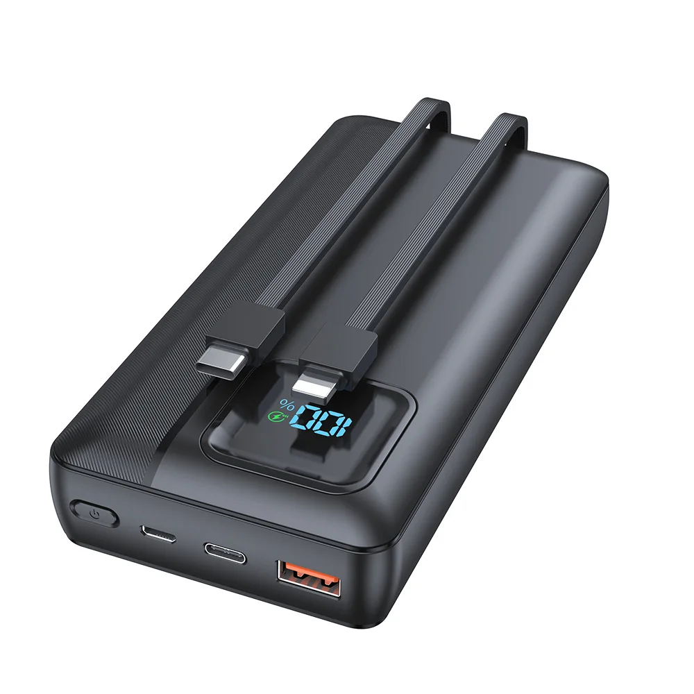 For Portable Phone Charger 20000 mAh Fast Charging Power Bank
