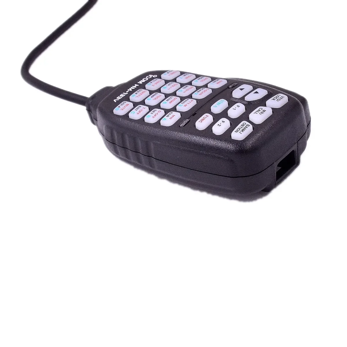 Micrófono HM133V para ICOM IC2100H IC2200H IC2300H ICV8000 HAM Radio bidireccional altavoz PTT teclado 8pin DTMF Mic repuesto