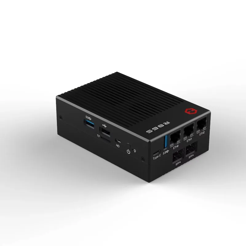 

Gowin R86S-U1 Firewall Router Hot Selling Multi Port Mini PC With IntelN5105 8GB Ram 2*10G SFP+ 3*2.5GbE Pfsense Appliance