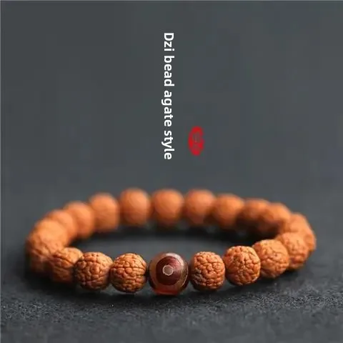 Natural King Kong Bodhi Small Seed Bracelet Plate To Play Elder Leadership Valuable Gift Men's Hand String Buddha Beads Rosary