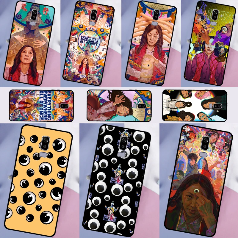 Everything Everywhere All at Once Case For Samsung Galaxy A3 A5 2017 J1 J3 J7 J5 2016 A6 A8 A7 A9 J8 J4 J6 Plus 2018 Fundas