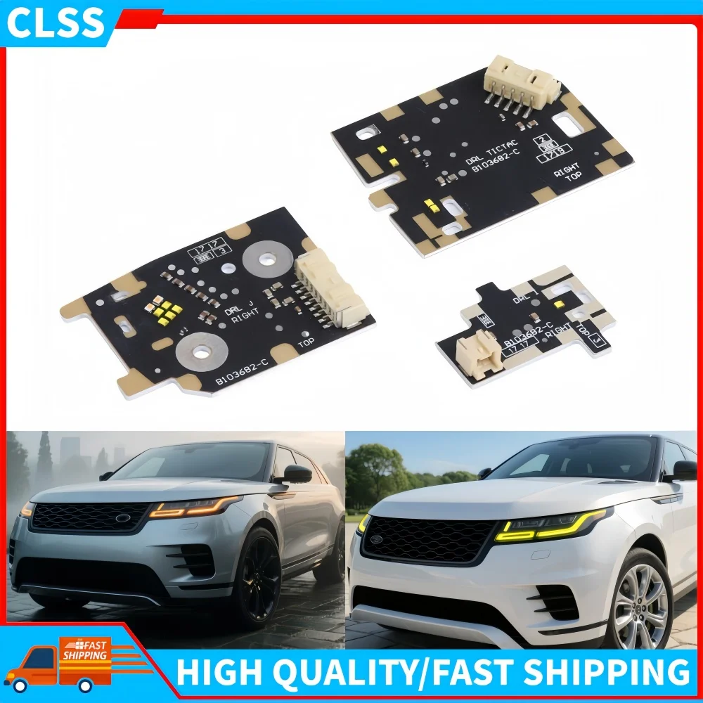 

For Range Rover Velar 2018-21 B101672-C B101682 LED Headlight DRL Chip Light Source Yellow Blue Daytime Running Light LED Boards