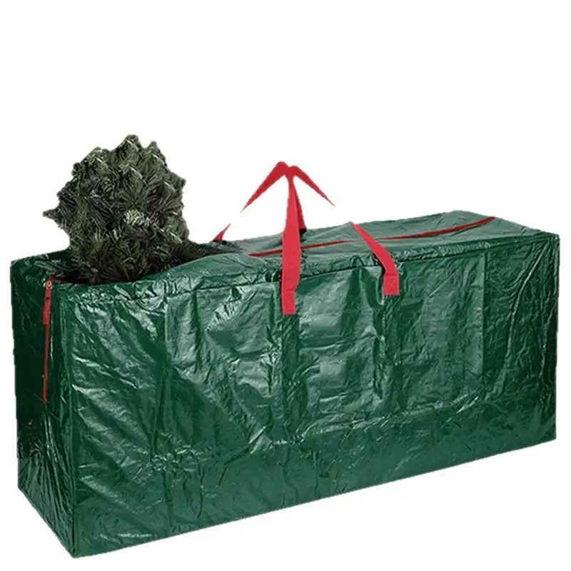 Robuste Weihnachtsbaum-Aufbewahrungstasche für die Heimdekoration, wasserdicht, multifunktionaler PE-Organizer mit verstärkten Griffen – Detail 4