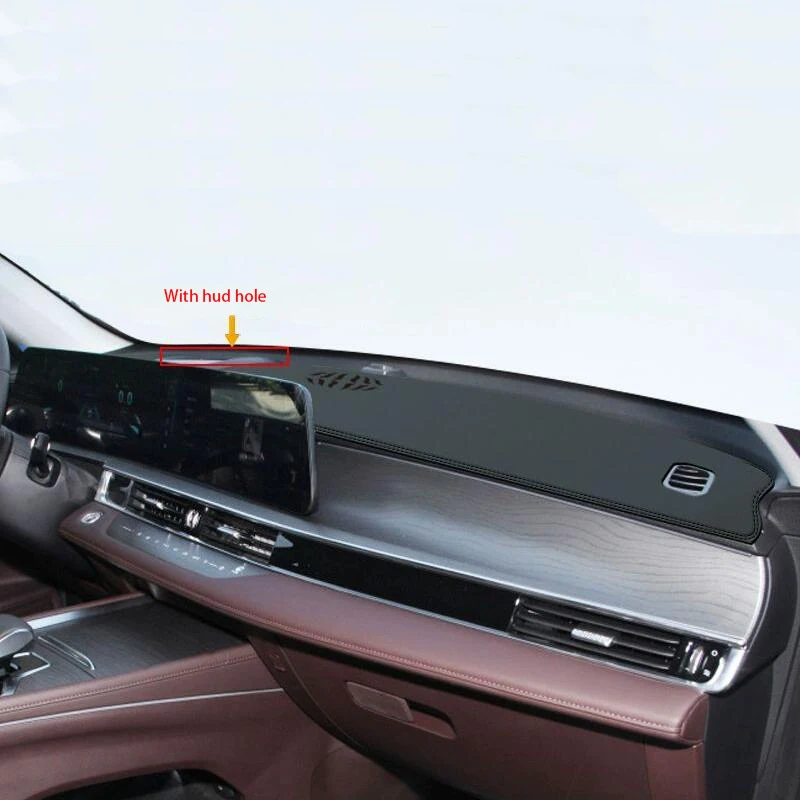 Leather Dashboard Cover Leather Dash Mat Anti-Glare Dashboard Pad For Chery Tiggo 8 Pro Jaecoo 8 Lepas L8 2024