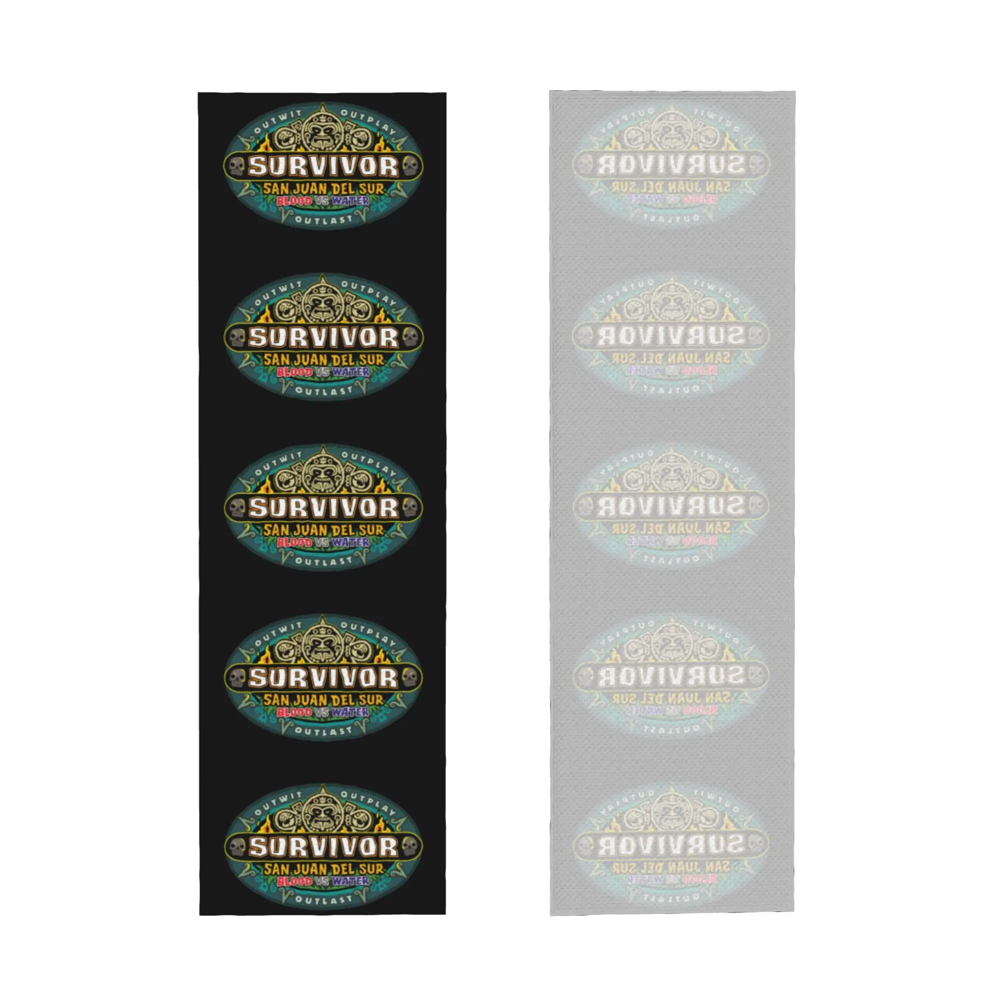 Reality TV Survivor San Juan Del Sur Cold Exercise Towel Face Towel Quick Drying  Shower Breathable Cold Towel