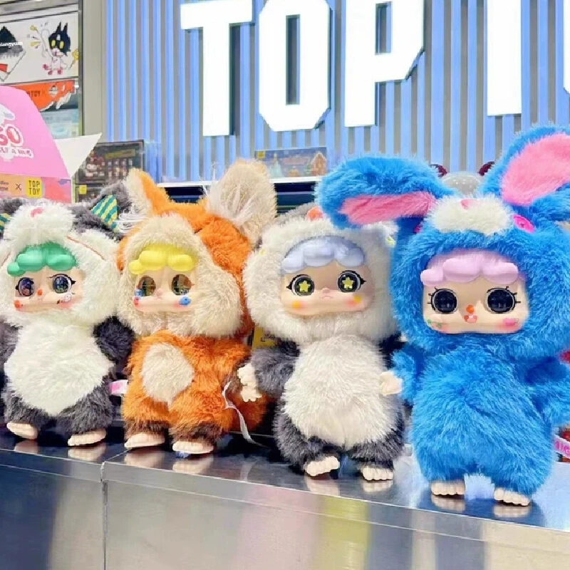 

Hot Sale Original Baby Three Ai 800% Bliand Box Can Tell A Story In English Limited Kawaii Action Figure Big Vinyl Doll Kid Gift