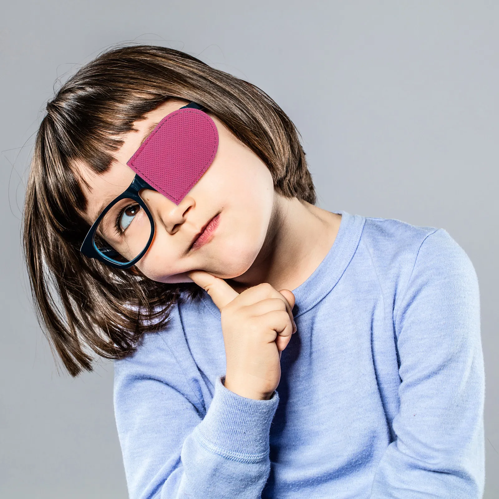 

3Pairs Skin-Friendly Breathable Amblyopia Eye Patches for No Scratch Thin Light Full Coverage Lazy Pediatric