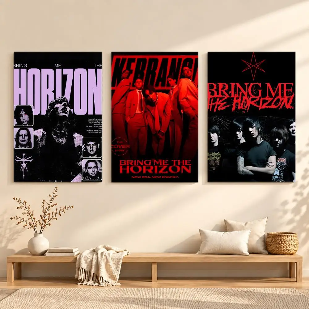 Metalcore band Bring Me The Horizon Poster Series Print Unframed Aesthetic Wall Decor Gift Living Room Bedroom