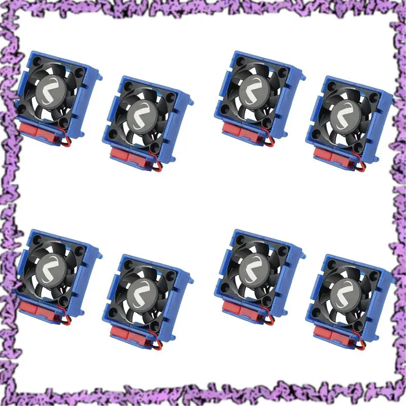 

SCLL-8Pc VXL-3S Velineon ESC VXL-3 VXL 3S Heat Sink Cooling Fan For Traxxas Bandit Rustler Stampede Slash 2WD/4X4 VXL Parts
