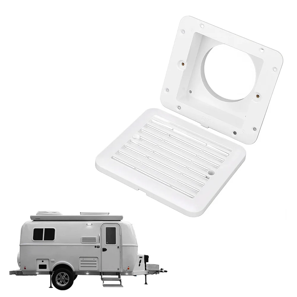 

Water Resistant RV Side Vent Outlet Grille for Rapid Air Exchange and Protection Against Pebbles and Debris in Vehicles