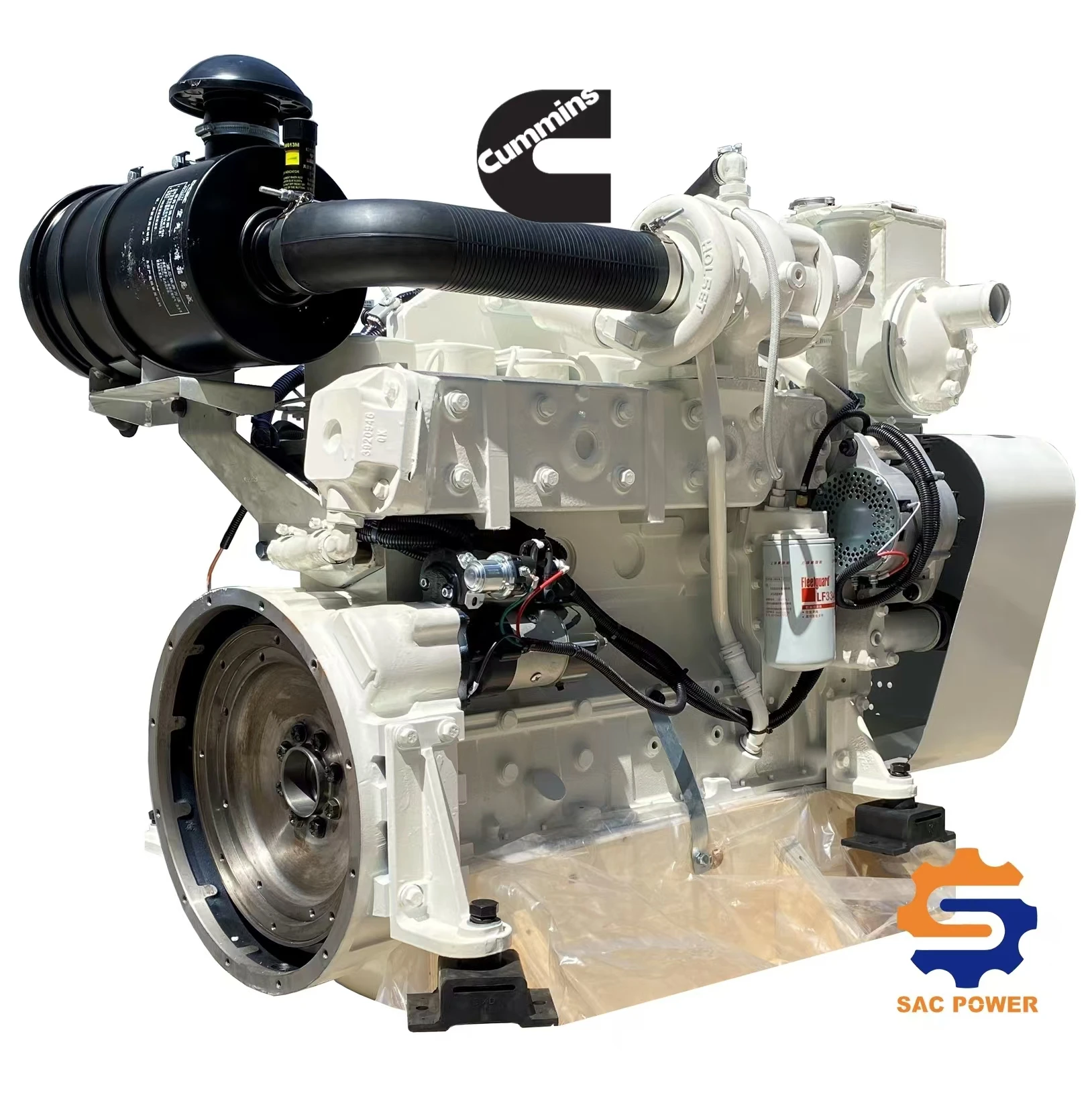 6BTA5.9-M150 Motor Marino Diésel Original Dongfeng CCEC DCEC Cummins de 150 hp