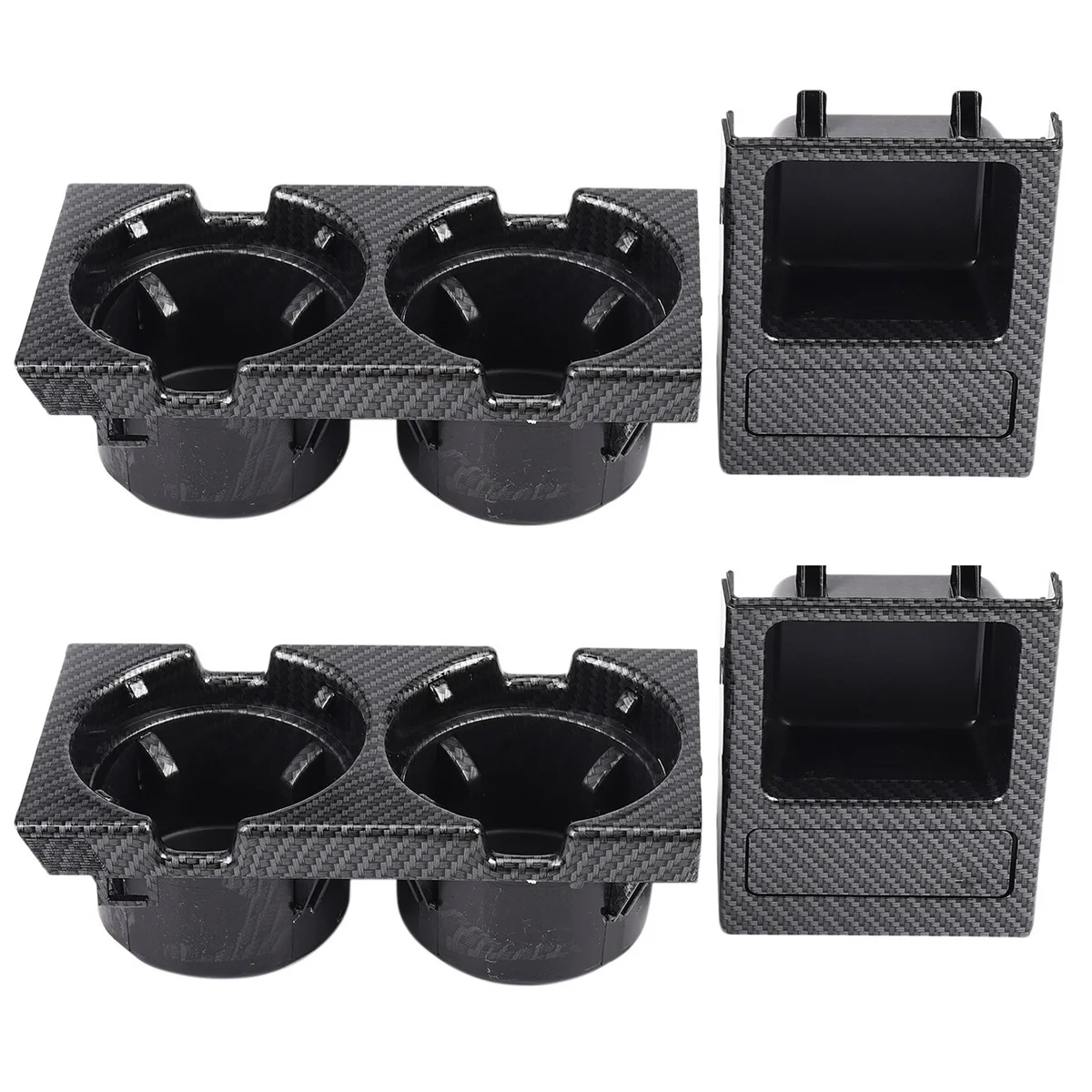 

6Pcs Center Console Water Cup Holder for Bmw 3 Series Beverage Bottle Holder Coin Tray E46 318I 320I 98-06 51168217953