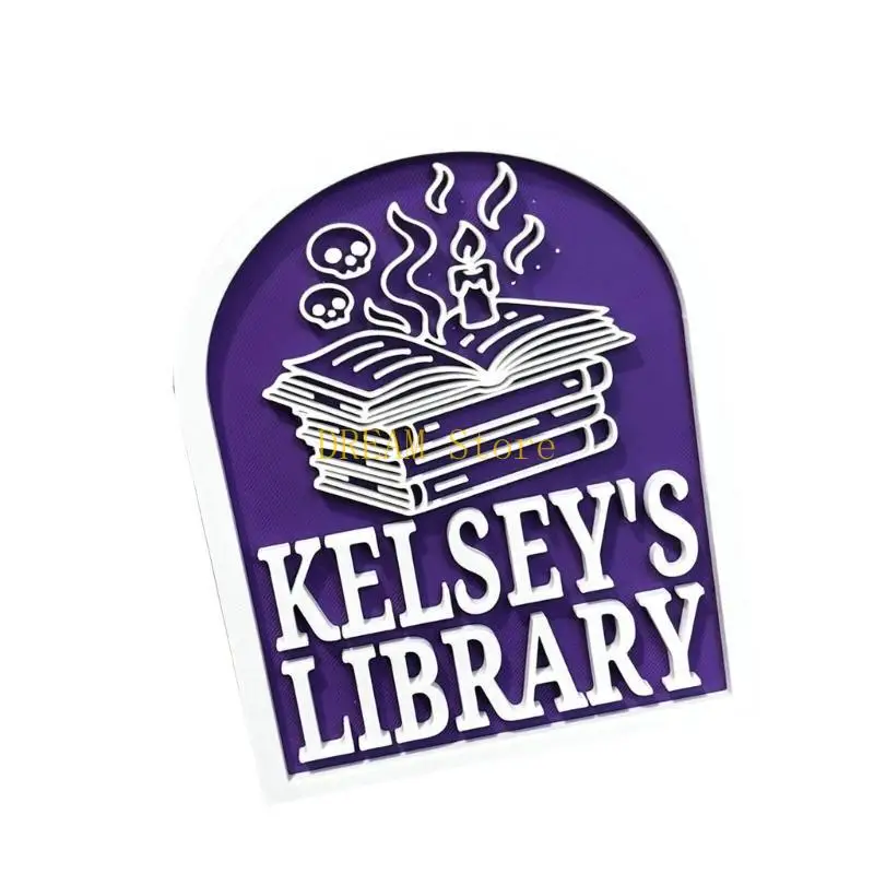 Book Shelf Identifier Label Sign Bookshelf Divider Sign For Libraries And Homes Book Shelves Category Classification best sale