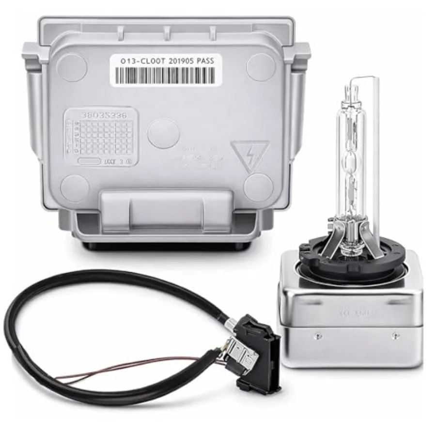 

89034934 4L0907391 4L0907391A Xenon HID Headlight Ballast with Igniter and D1S Bulb - Compatible with Jeep Grand Cherokee Buick