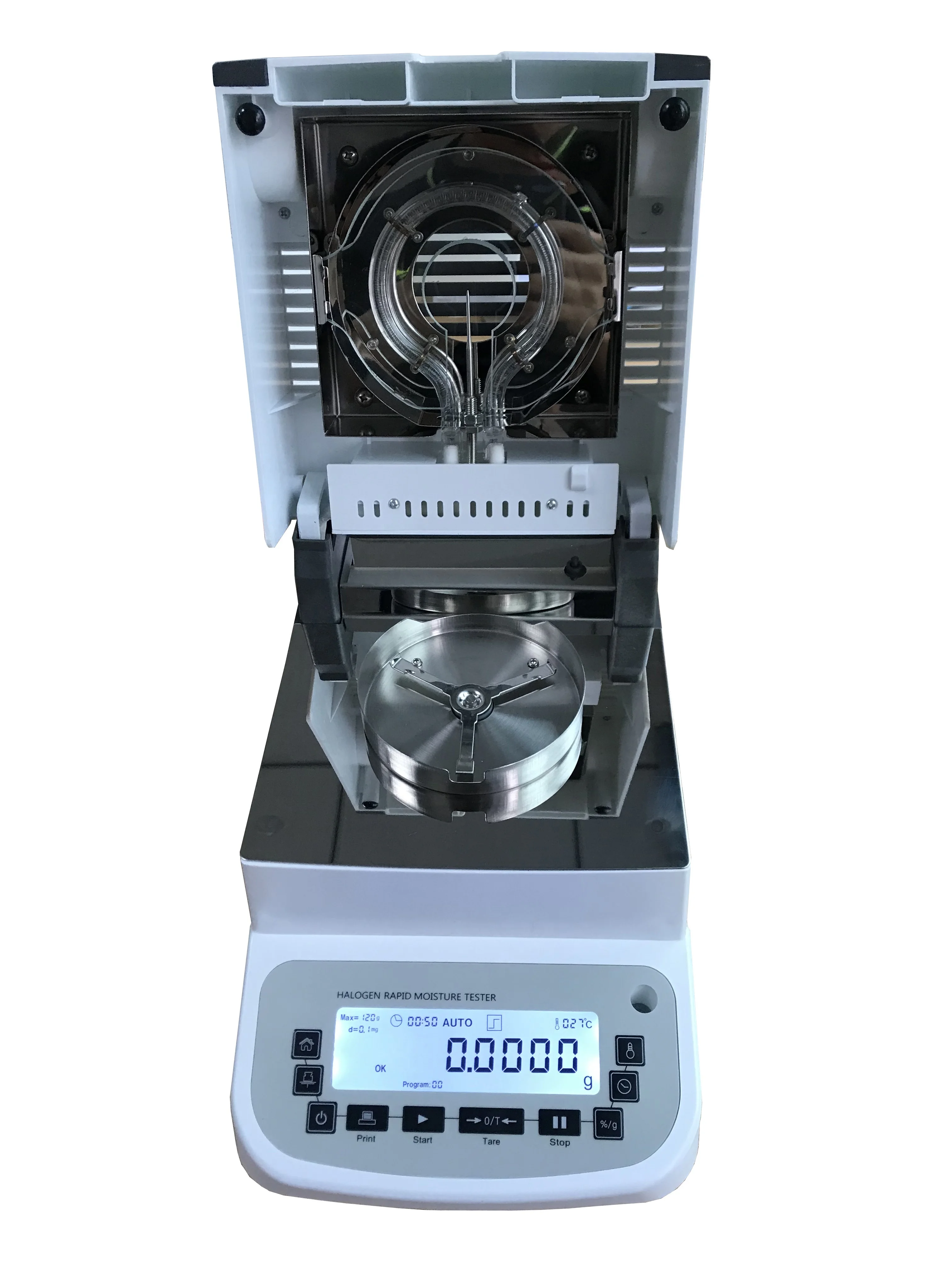 

Industrial Portable Lab Plastic Non-Invasive Grain Moisture Meter Touch Screen Colourful Display Halogen Moisture Tester ABS