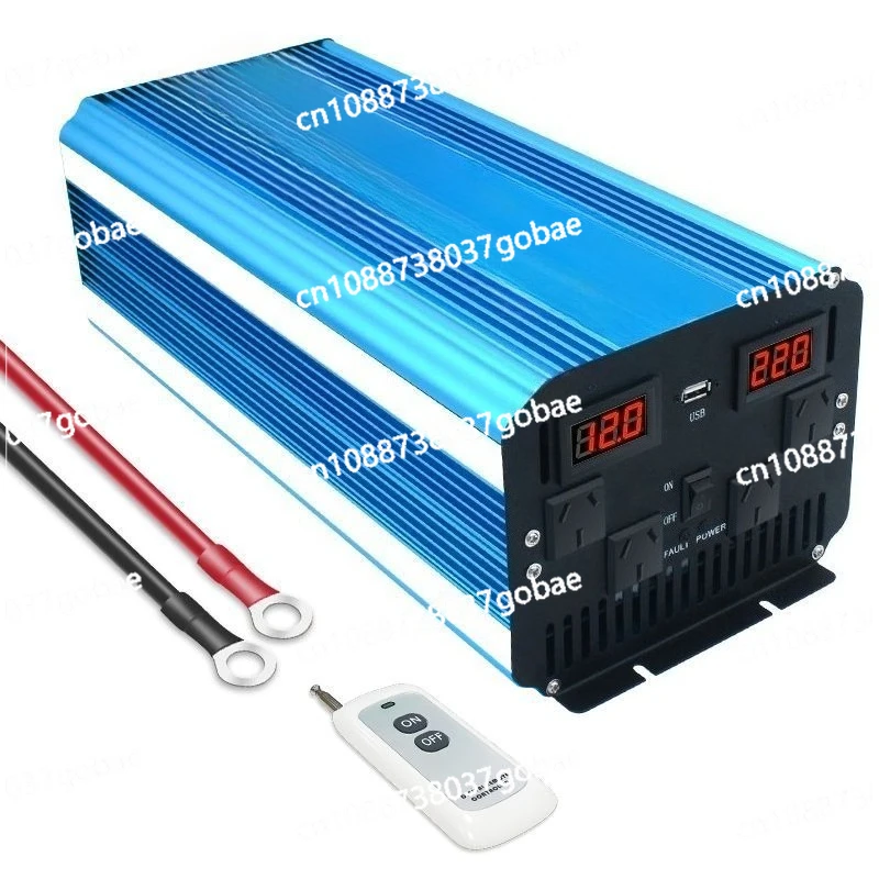 

Pure sine wave 4000W/8000W high power switching power supply 12-72V to 110-240V inverter