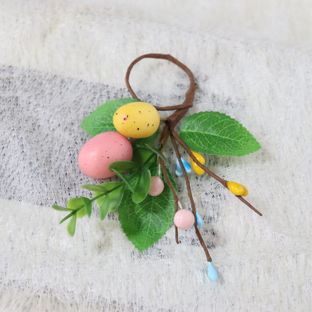 

4Pcs Easter Napkin Rings Egg Shaped Iron Wire Buckle Reusable Home Restaurant Decor Dining Table Accessory Spring Party