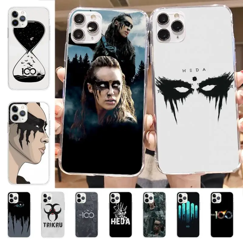 Yinuoda Heda Lexa The 100 TV Phone Case para iPhone 11 12 13 mini pro XS MAX 8 7 6 6S Plus X 5S SE 2020 XR case