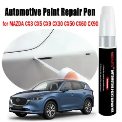 Autolack reparatur stift für Mazda CX3 CX5 CX9 CX30 CX50 CX60 CX90 Ausbesserung stift Kratzer entferner Autolack pflege zubehör